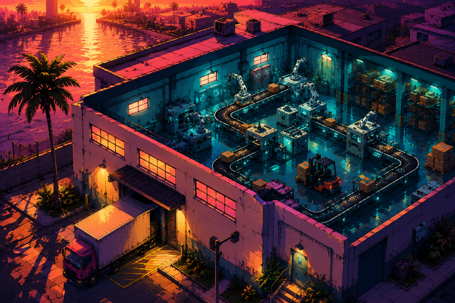 Vice Five Factory Artwork